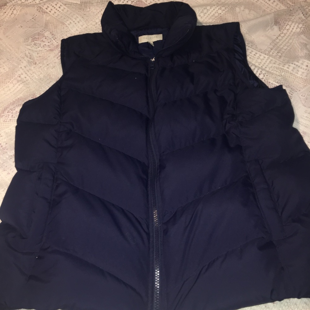 Old Navy Navy Blue Puffy Vest